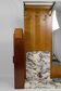 Large Art Deco wardrobe in oak, marble and mahogany, circa 1925
