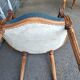 Pair of armchairs old medallion style louis xvi