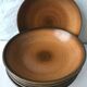 6 vintage sandstone plates