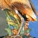 Statuette "stork" Italy 1960s