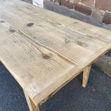 large farmhouse table Alsace 190cm fir 1900