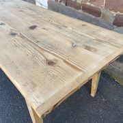 large farmhouse table Alsace 190cm fir 1900
