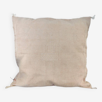 Coussin berbère bohème beige