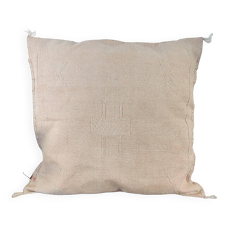 Beige bohemian Berber cushion