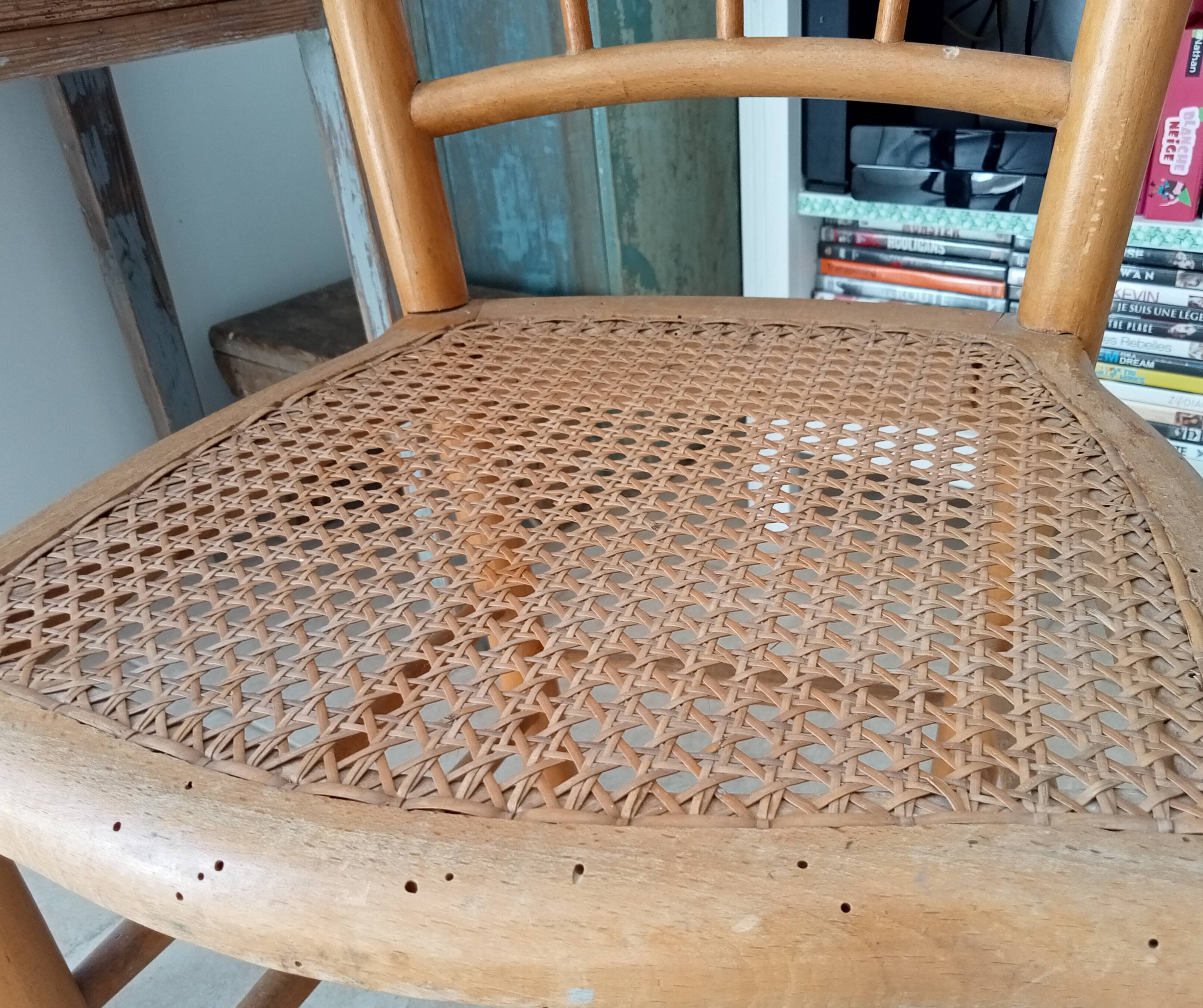 Bistro canned chair 1930