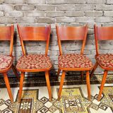 Set of 4 Hiller chairs 1960