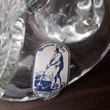 Blown glass salt cellar