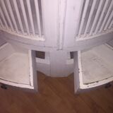 Ceruse white corner furniture