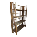 Bamboo foldable shelf