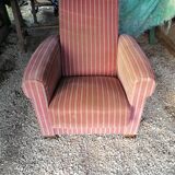 Fabric armchair 1900-1930