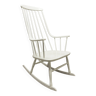 Lena Larsson rocking chair 1960 white restored