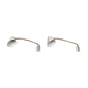 Mid-century German wall sconces by Kaiser Leuchten, set of 2.