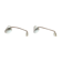 Mid-century German wall sconces by Kaiser Leuchten, set of 2.