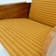 1960s Armchair Convertible to Daybed, Czechoslovakia