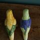 Salt shaker zoomorphic parakeet bird