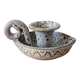 Ceramic candle holder signed Jean Austruy