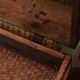 Braided straw suitcase