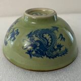 China bowl China cracked celadon apocryphal marking KANGXI (1662-1722) Qing XIX