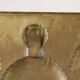 Pair of mid-century brass Swedish sconces