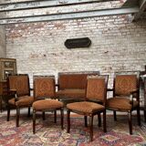 Mahogany living room furniture Empire style of the nineteenth century