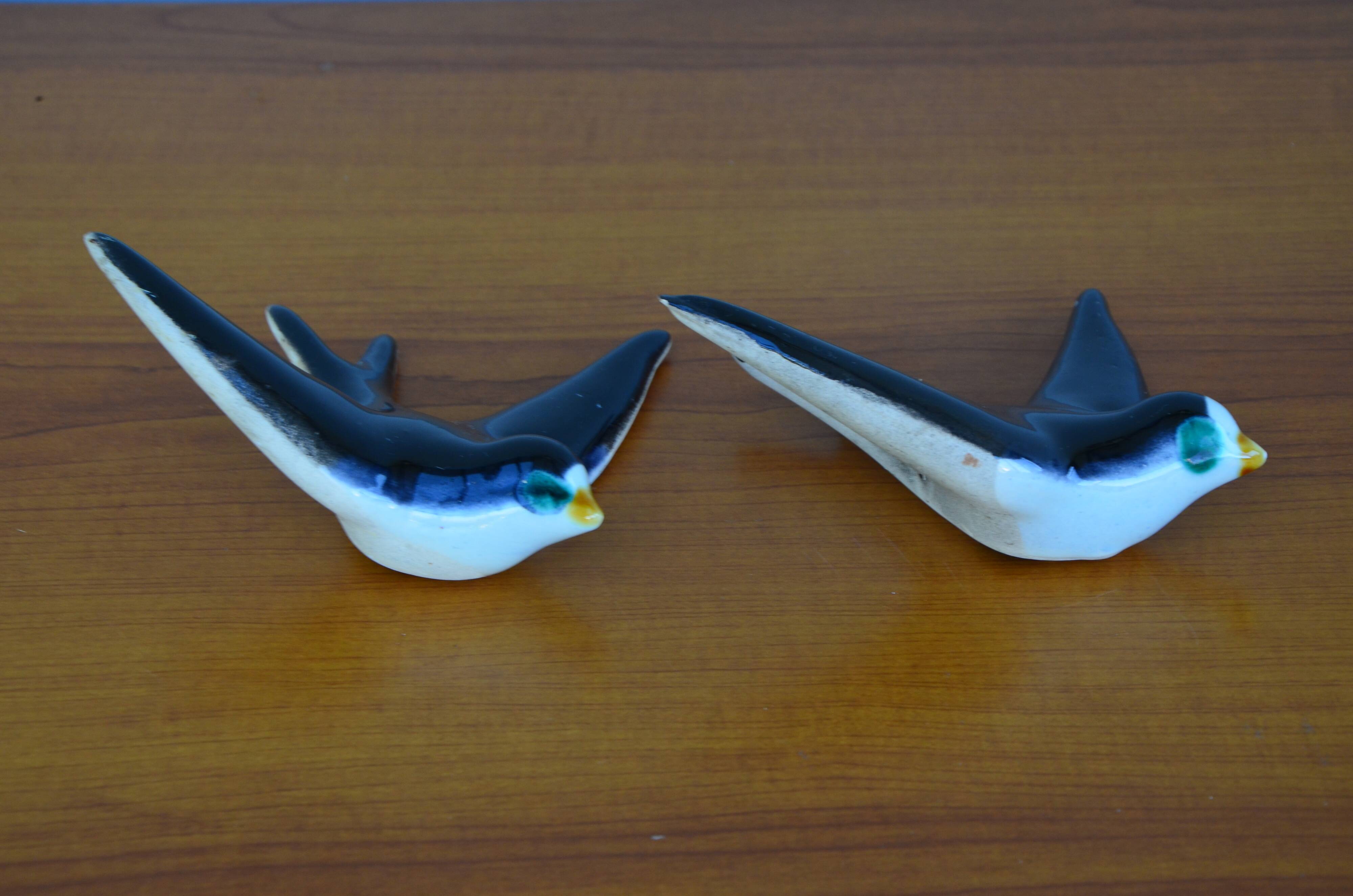 Lot de 2 hirondelles Vallauris