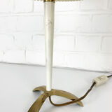 Modernist Table Lamp by J.T. Kalmar, Austria, Mid-Century Brass