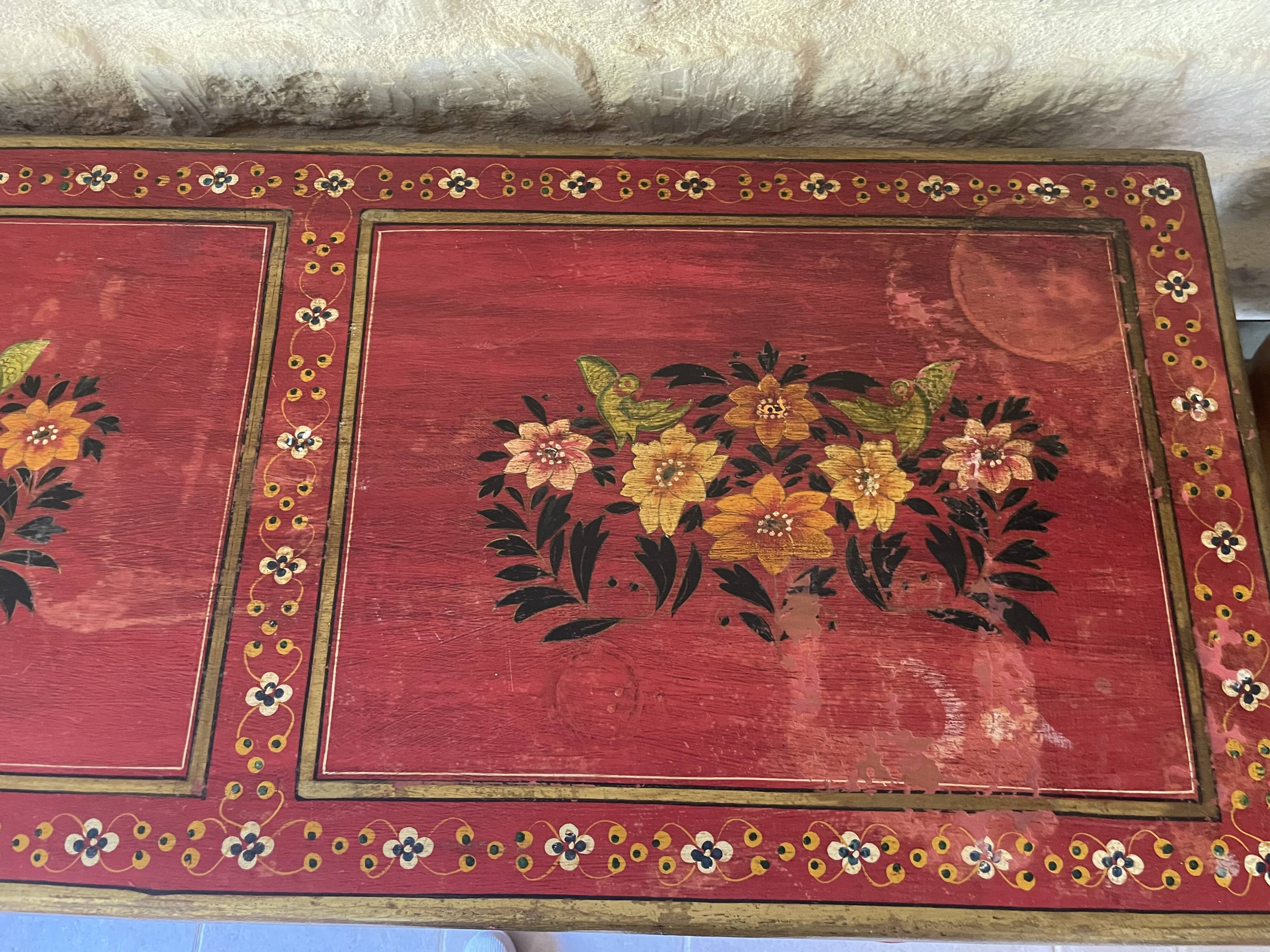 Meuble indien trois portes