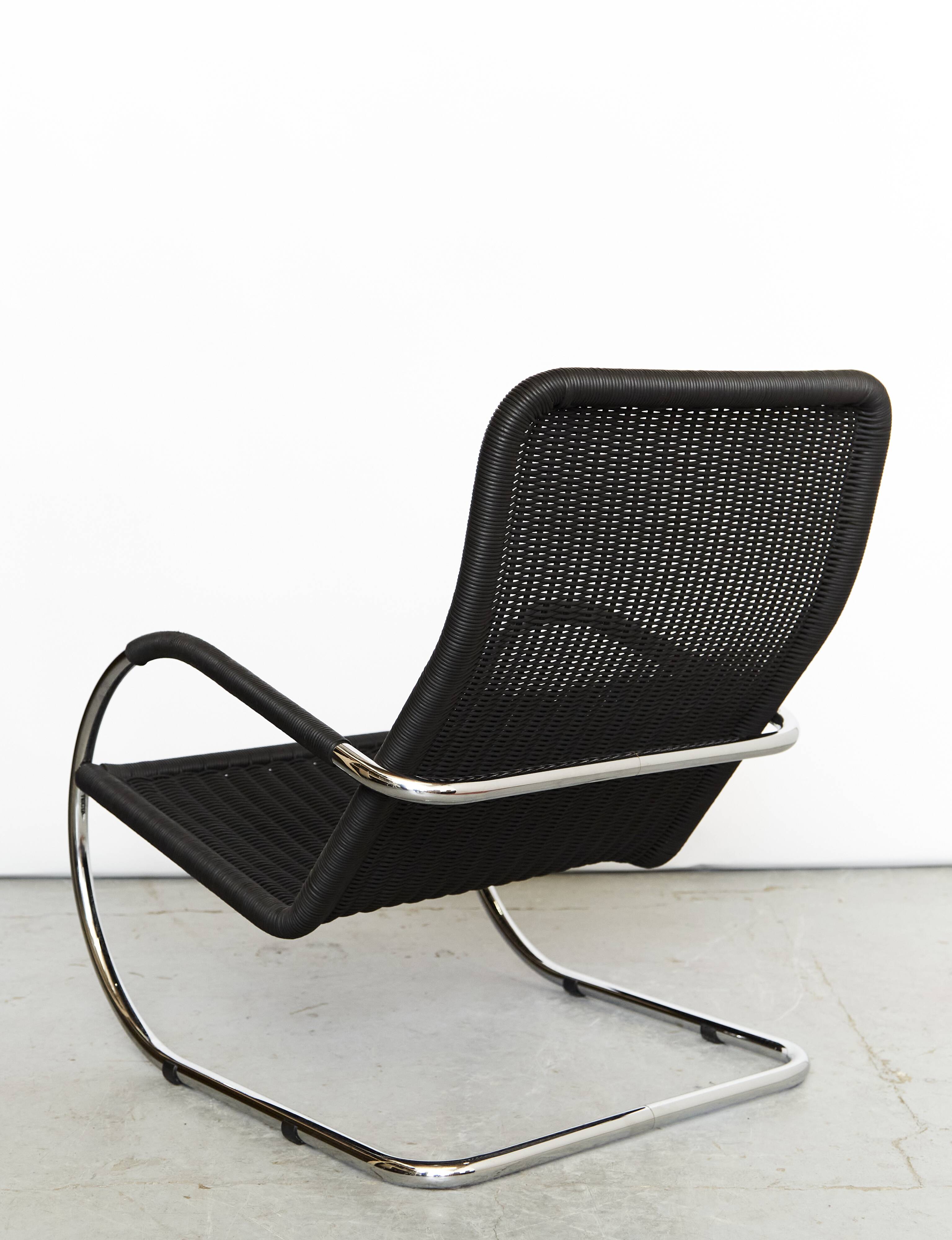 Anton Lorenz cantilever chair D35 & ottoman C35 for Tecta