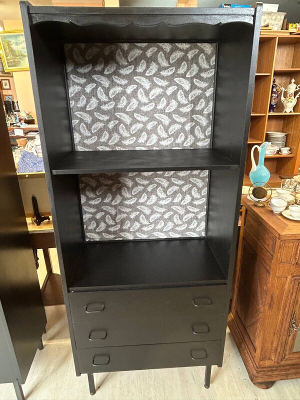 Meuble vitrine relooké