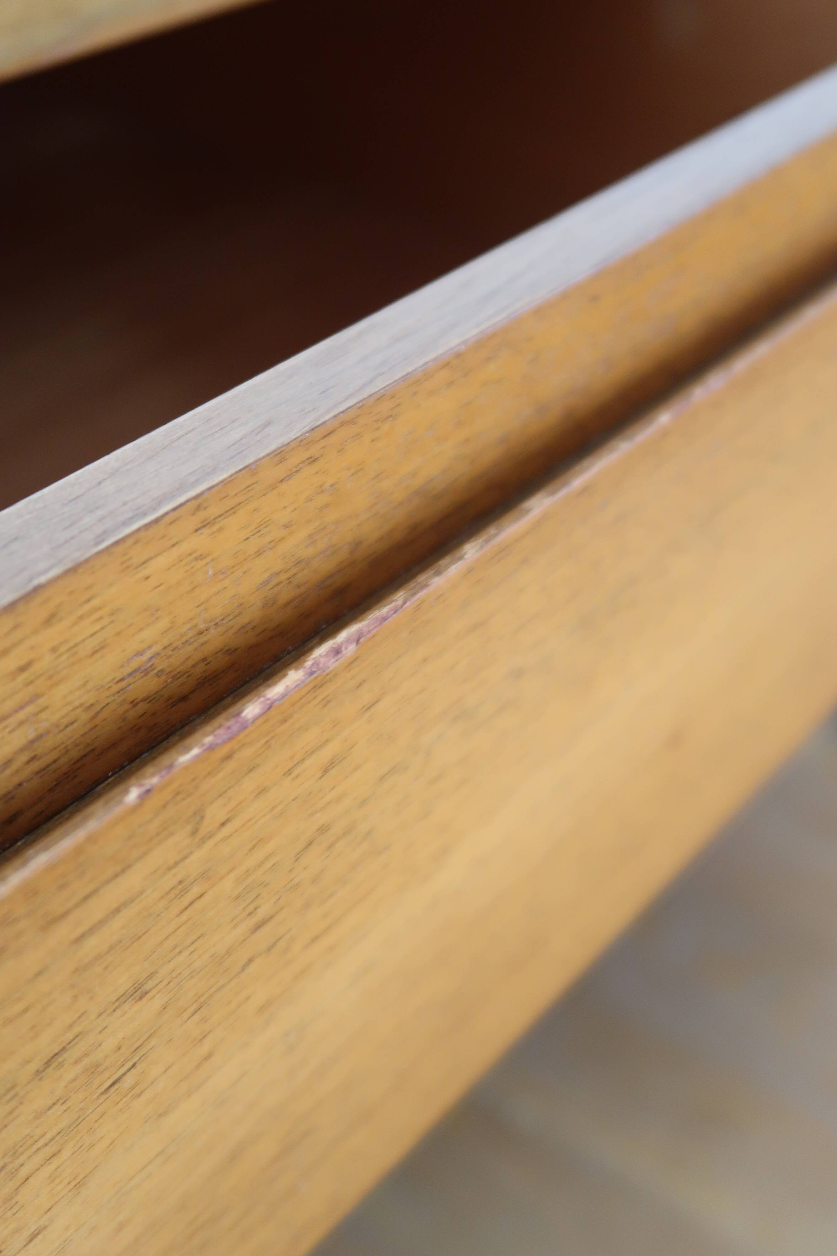 Scandinavian low chest of drawers