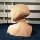 Grandmother girl in terracotta