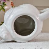 Vintage zoomorphic elephant teapot slip