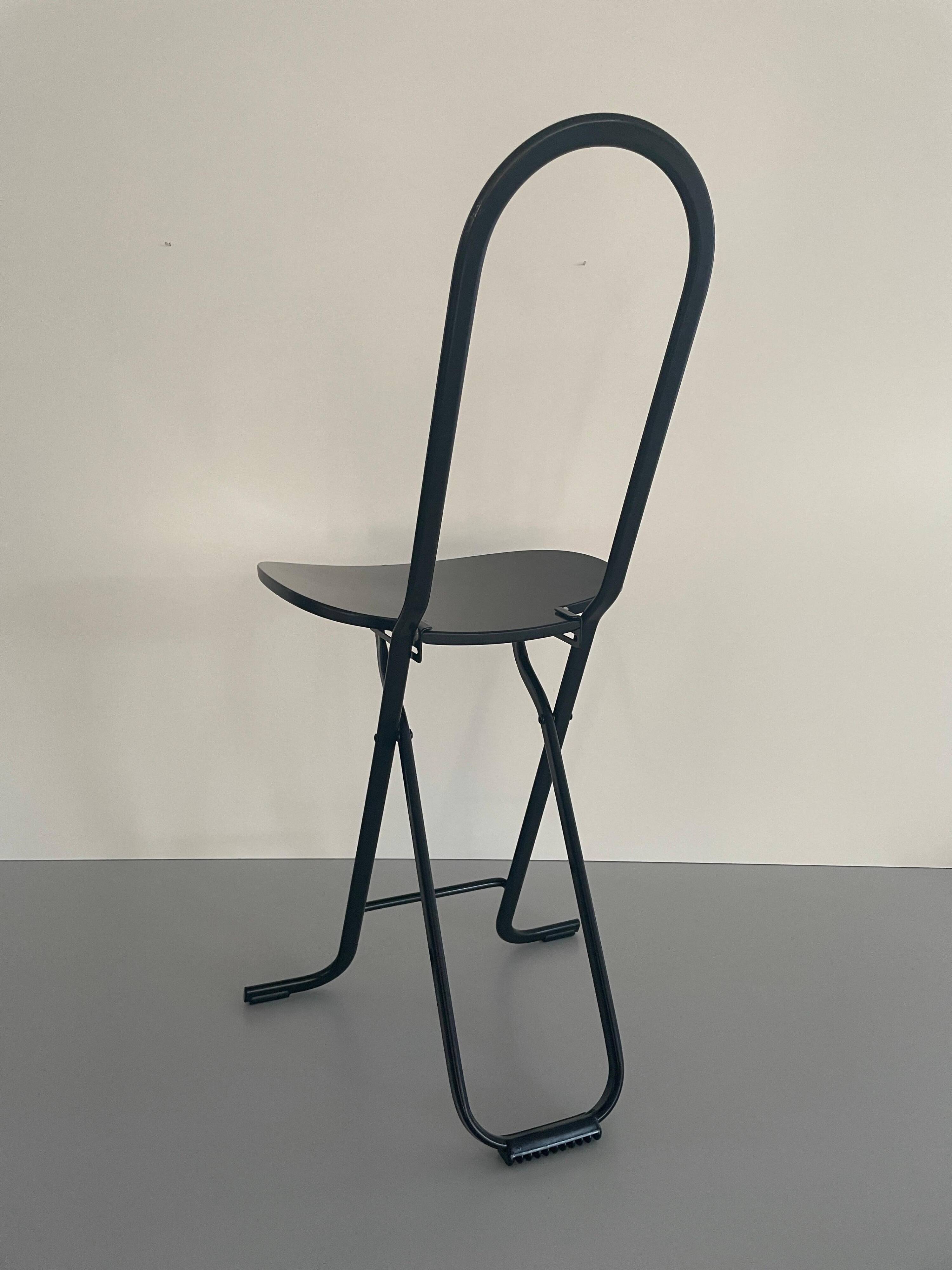 Dafne folding chair by Gastone Rinaldi for Thema, 1970, Italy