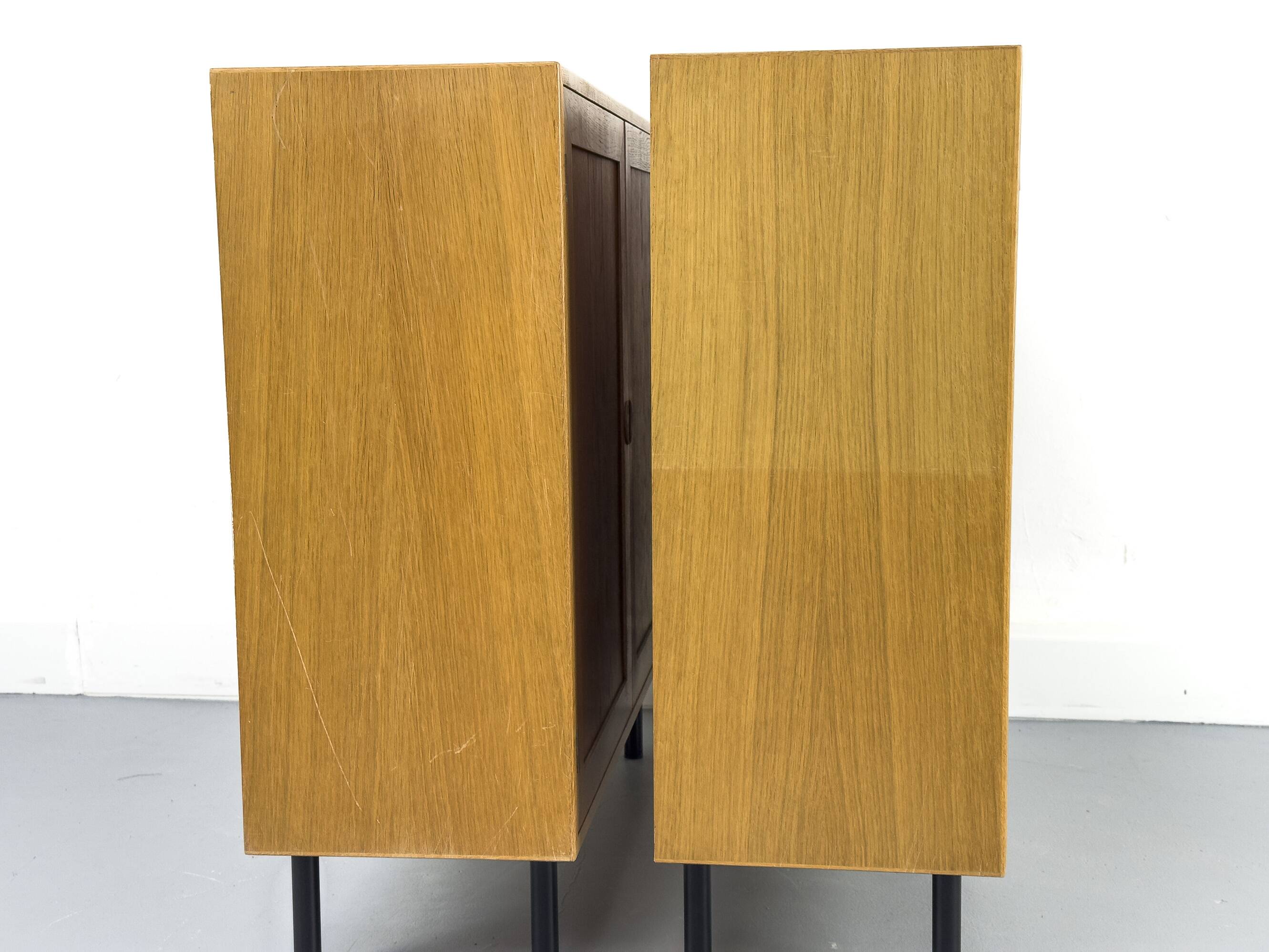 Petit meuble vitrine danois de Hansen et Guldborg, lot de 2, 1