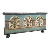Old polychrome Alsatian chest