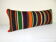 Vintage Queen Boho woven bedding cushion cover with stripes