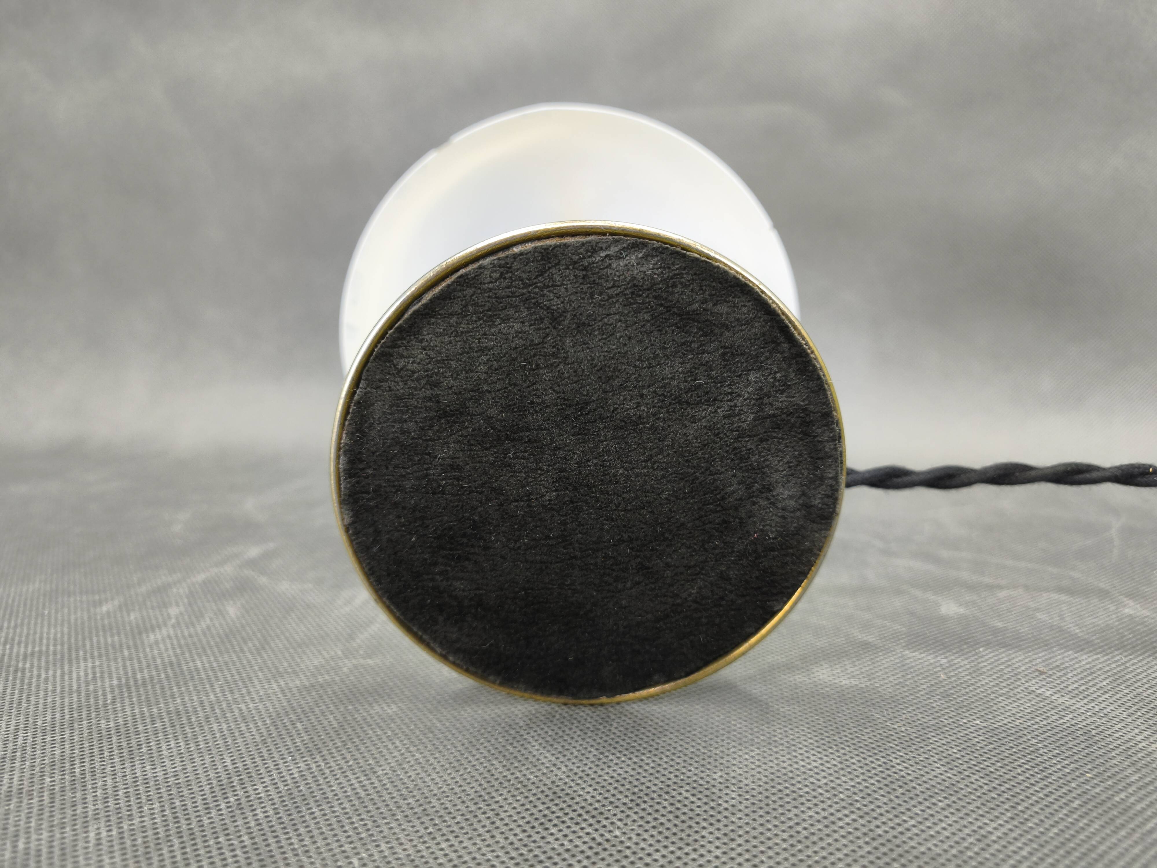 Bauhaus Brass Adjustable Table Lamp, 1930s Czechoslovakia