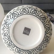 Vase Sia Home Fashion. Celestial Sphere design. Decor with birds/Chimeras.