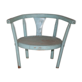 Fauteuil enfant Baumann bleu, 1940