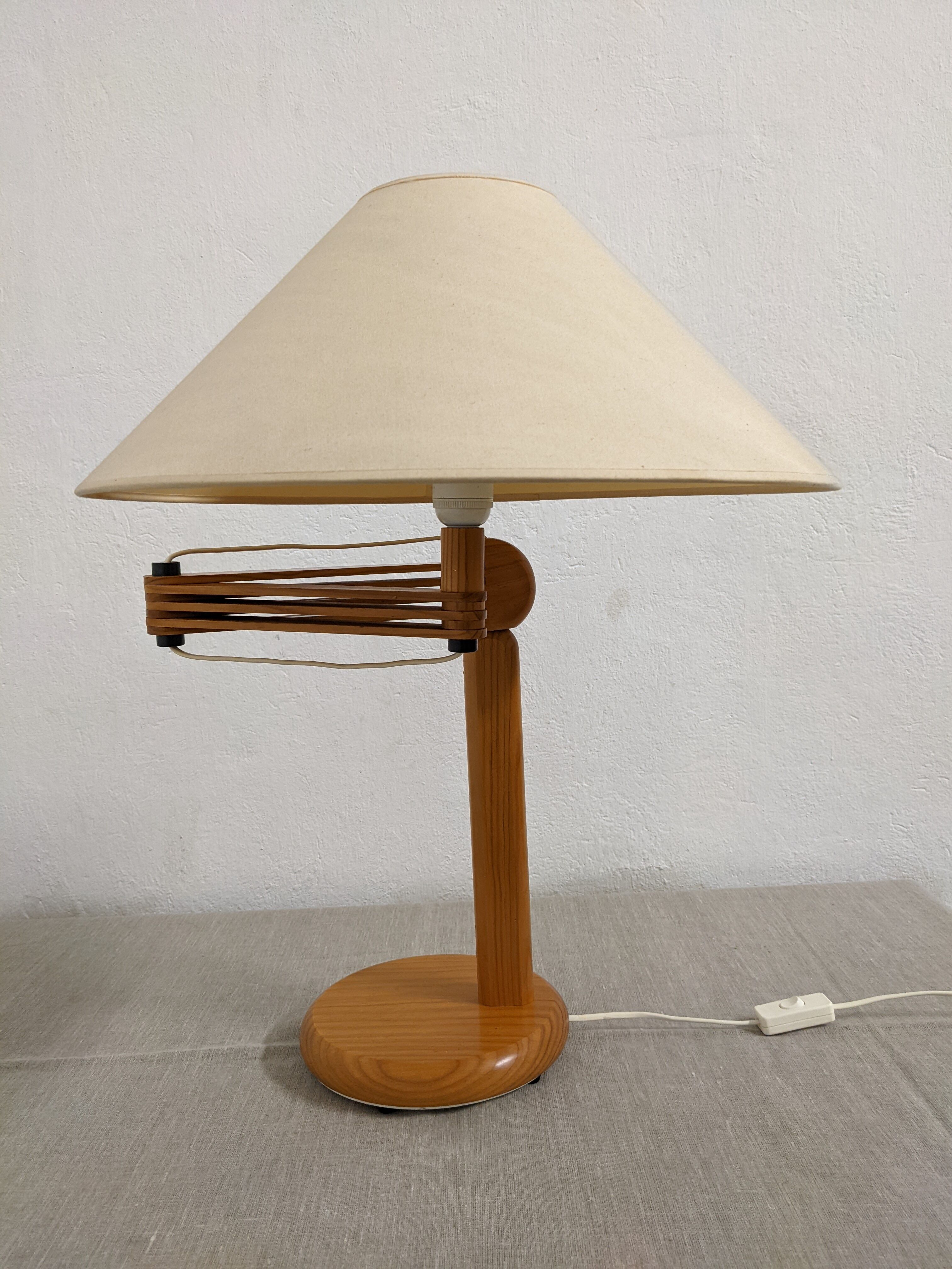 Scandinavian articulated pitchpin lamp from the 70s/80s