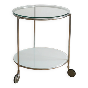 Round dessert table / side table or bedside table — design Ehlen Johansson