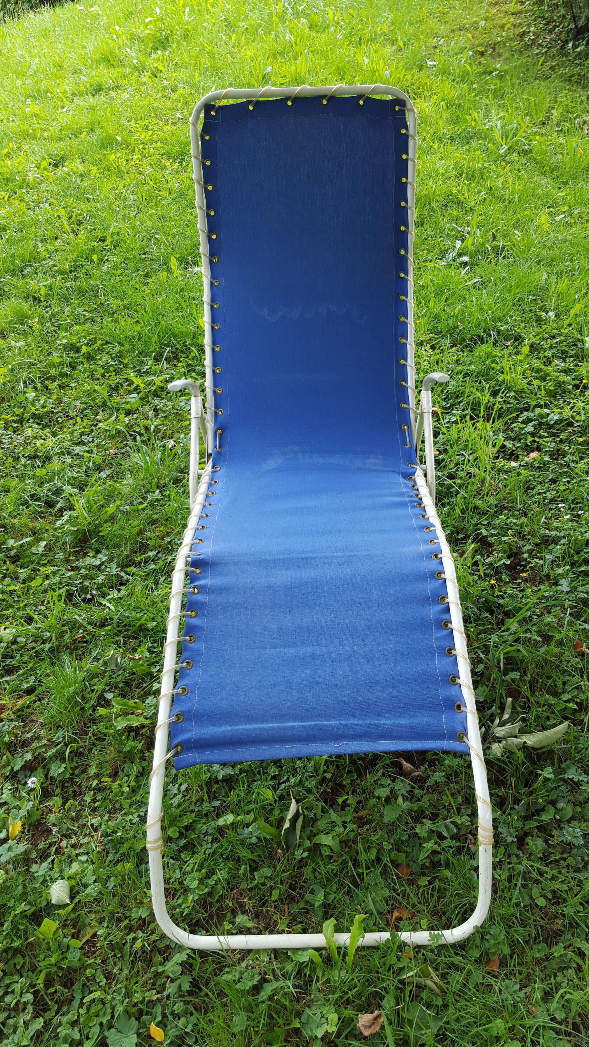 Homa Denmark vintage sunbed lounger