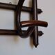 Peg of turned wood, signed manufacturing Fischel - end XIX