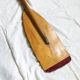 Old wooden oar