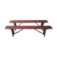 Paire de bancs pliant guinguette