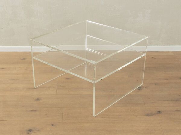 Table basse en acrylique des années 60