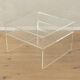 60s Acrylic Coffee Table