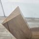 Valentino coffee table by Cattelan Italia in glass, wood, and travertine