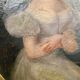 Portrait of woman in white dress, 19th century
