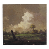 Landscape oil painting on canvas | 1950s